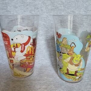McDonalds 2024 Coca Cola and Shrek-Set Of 2